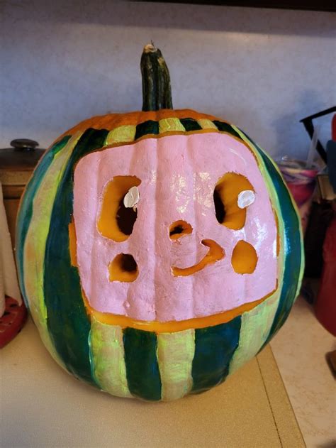 Cocomelon Pumpkin Carving