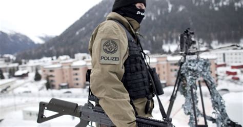 Davos Security Snipers And Soldiers