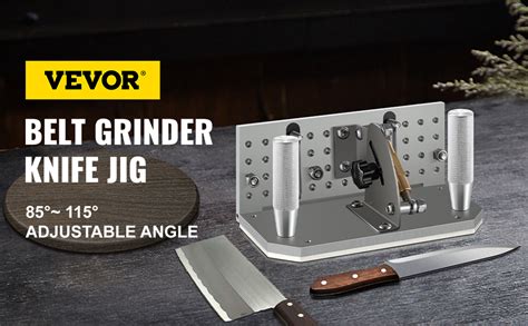 Vevor Belt Grinder Knife Jig Long Sharpening Locator Adjustable Angle Belt