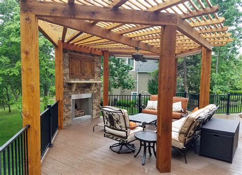 Can You Have An Outdoor Fireplace On A Deck