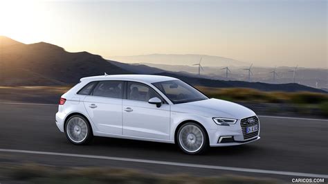 2017 Audi A3 Sportback E Tron Color Ibis White Side Hd Wallpaper 3