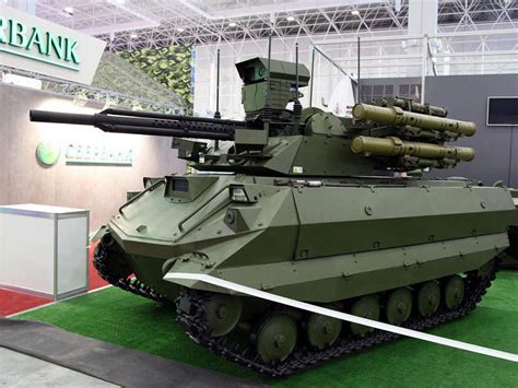 Uran 9 Unmanned Ground Combat Vehicle Army Technology