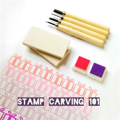 Forty Weeks Crafted Stamp Carving 101 Workshop