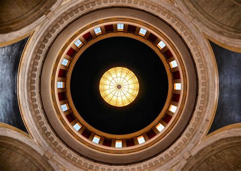 West Virginia State Capitol Rotunda Dome In Charleston West Virginia