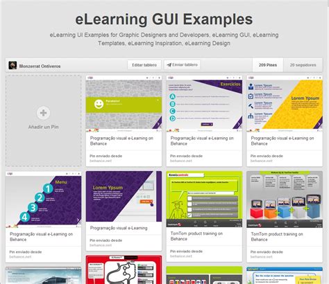 Follow This Pinboard More Than 200 Elearning Gui Examples Updated