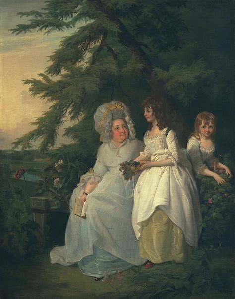 Mary Margaret Wood And Two Painting By Francis Wheatley Fine Art America