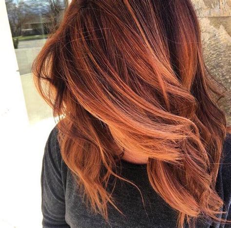 I had blonde highlighted hair with brown smudge root but wanted a fun change during the coronavirus. 20 Best Balayage Ideas For Red And Copper Hair - Styleoholic