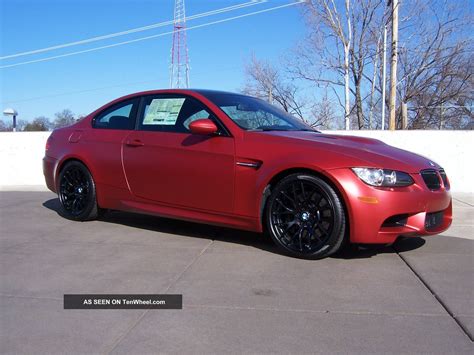 Bmw today announced the 2013 bmw m3 coupe frozen limited edition. 2013 Bmw M3 Coupe Special Edition Frozen Red