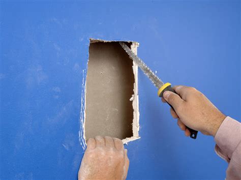 How To Repair A Large Drywall Hole