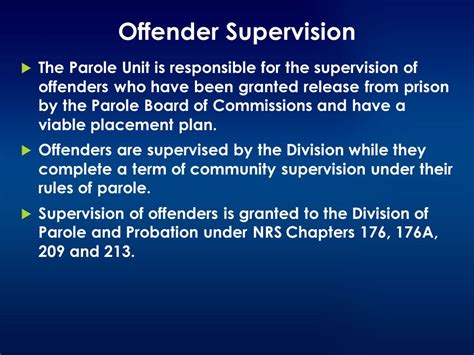 nevada department of public safety division of parole and probation ppt video online download