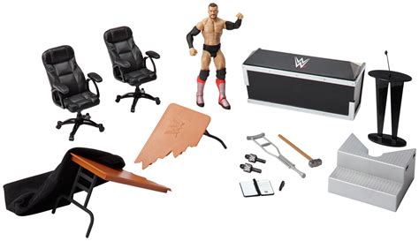 Wwe Contract Chaos Playset Comes With 12 Accessories Great Fun Pack Toy Set Ebay