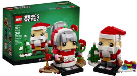 Mr And Mrs Claus 40274 How To Build Christmas Lego Instructions