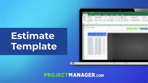 Estimate Template For Excel Free Download Projectmanager