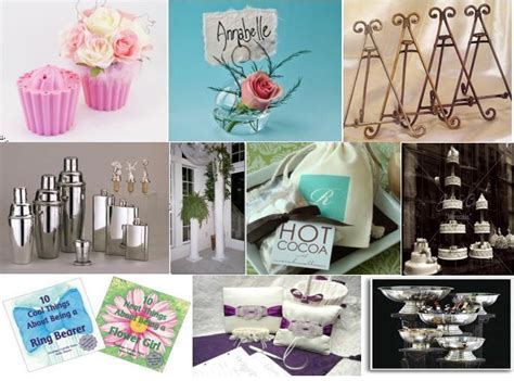 Wedding supplies