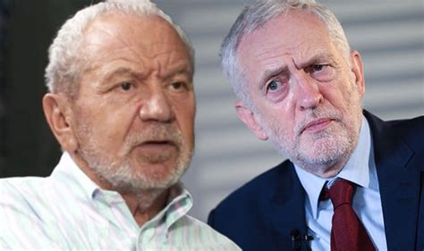 Sir Alan Sugar Shreds Jeremy Corbyn For Misleading Voters With Tuition Fees Pledge Uk News