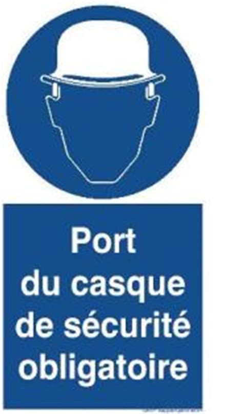 Panneau D Obligation Port Du Casque SIGNALISATION D OBLIGATION