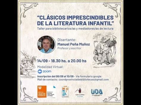 Taller Literario CLÁSICOS IMPRESCINDIBLES DE LA LITERATURA INFANTIL