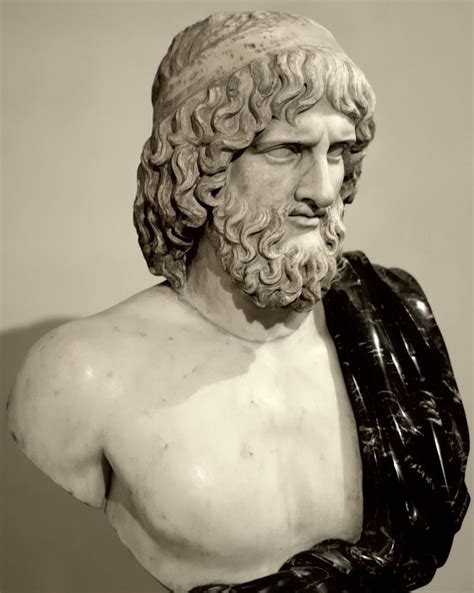 Pluto Roman Bust After 5thc Bce Greek Original Of Hadespluton