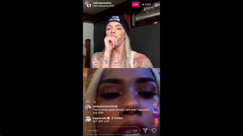 IX INE S BABY MOM CONFRONTS NOTORIOUS THOT CELINA POWELL ON IG LIVE BABYMOMS SHOWS OFF NEW