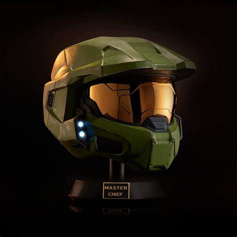 Halo Infinite Casco Master Chief Original Luces Y Sonido Led Meses