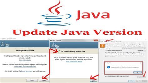 Actualizar Java
