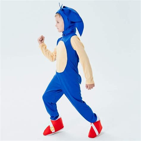 Buy The Hedgehog Jumpsuit Kids Cartoon Cosplay Costume Boys Sonic