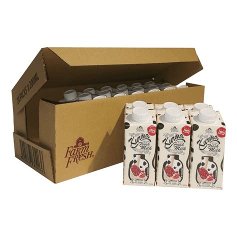 Ready Stockfarm Fresh Uht Kurma Milk 200ml 24 Packs 1 Carton