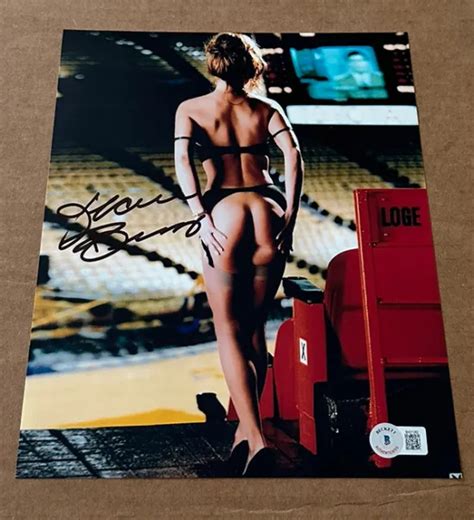 Jeanie Buss Signed Sexy X Photo Beckett Certified Los Angeles Lakers