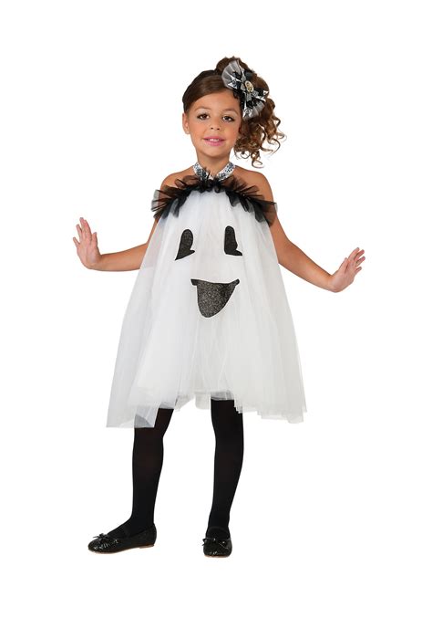 Ghost Tutu Costume Dress For Girls