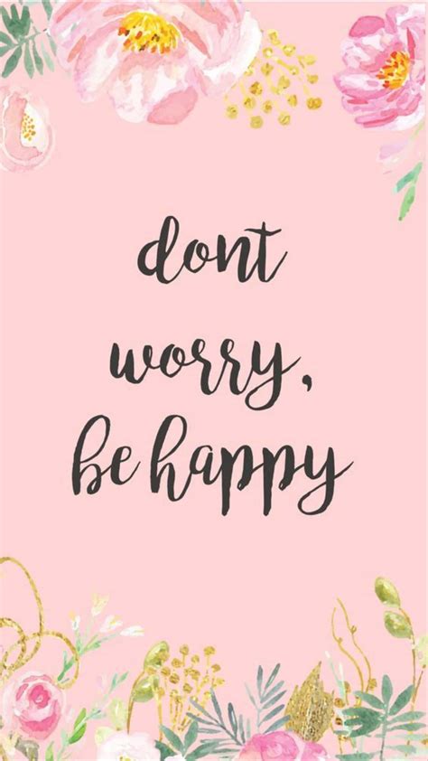 Download Don T Worry Be Happy Poster Wallpaper