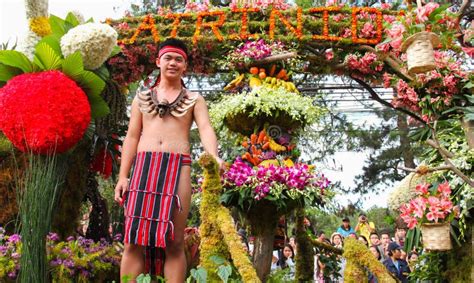 Panagbenga Festival Baguio City Editorial Stock Image Image Of Custome Ethnic 29452454