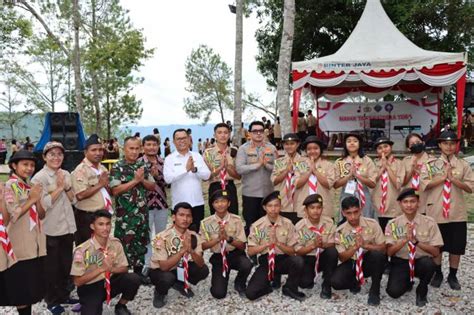 Kapolres Toba Tingkatkan Jiwa Patriotisme Serta Cinta Tanah Air Di