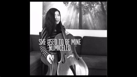 sara bareilles she used to be mine cello cover youtube
