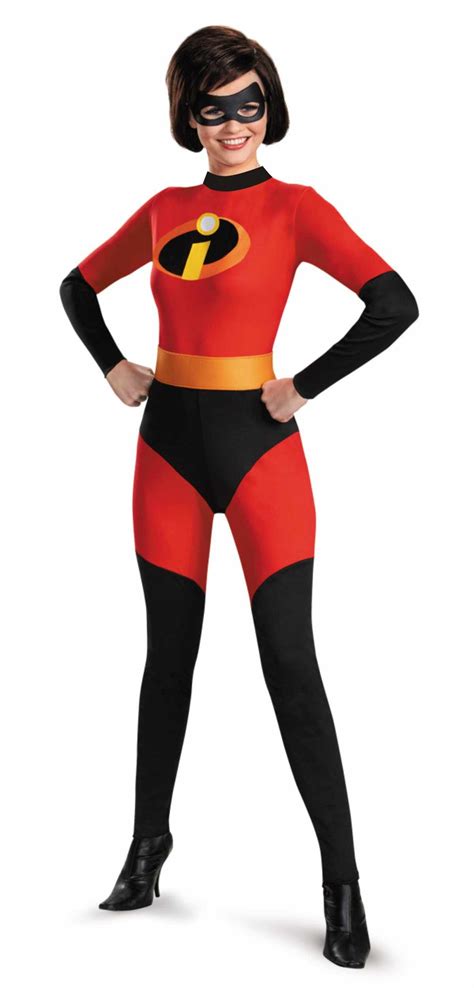 The Incredibles Elastigirl Helen Parr Spandex Superhero Costume Woman