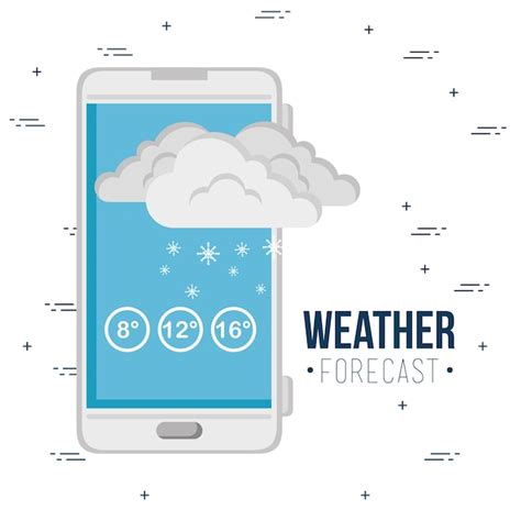 Premium Vector Weather Forecast Application