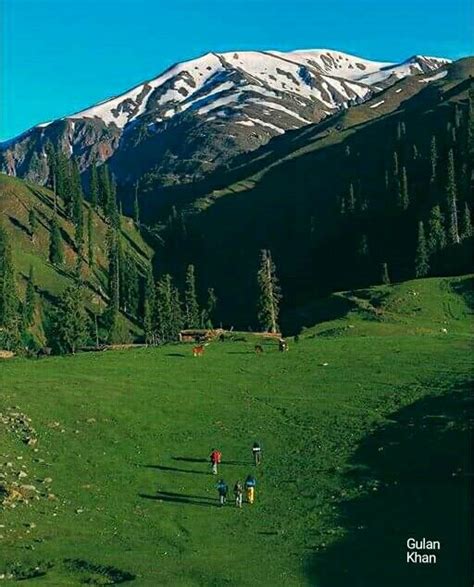 Fantastic Greenish Nature Beauty Of Makra Peak Kaghan Naran Swat Valley