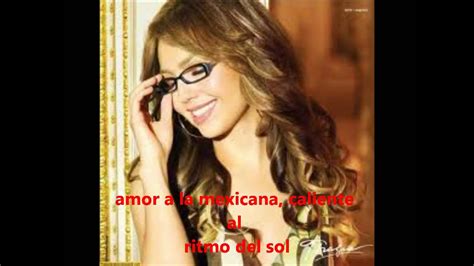 Thalia Amor A La Mexicana Wmv Youtube