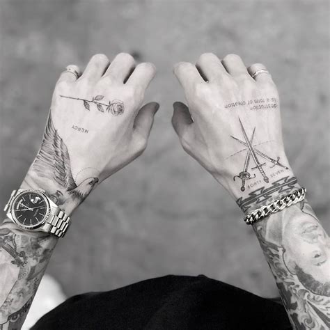 Cool Hand Tattoo Hand Tattoos For Guys Hand Tattoos Tattoos