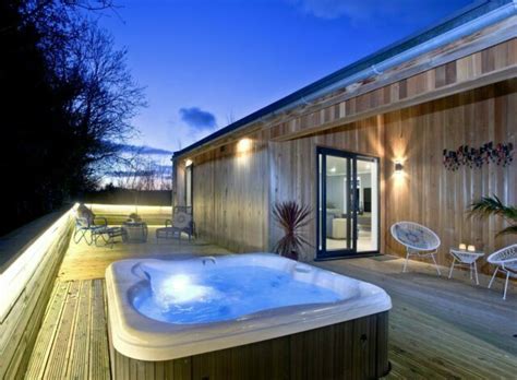 Luxury Somerset Lodges With Hot Tubs Luxury Lodge Stays