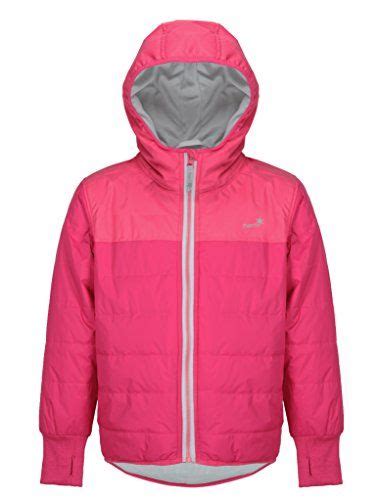 Therm Girls Winter Coat Lightweight Waterproof Puffer Jacket With