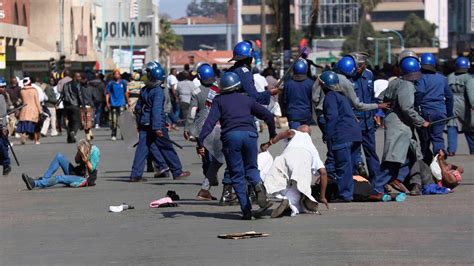 Violence Escalates In Zimbabwe As Court Rules Against Anti Government
