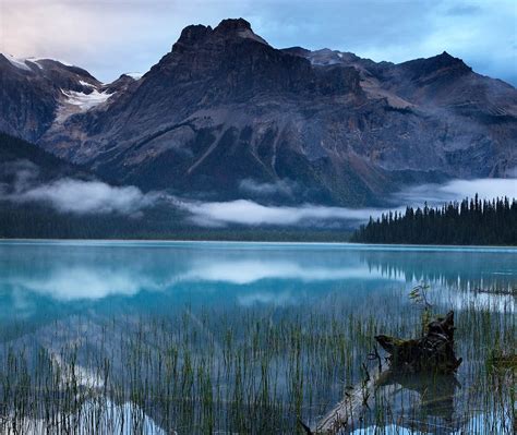 Emerald Lake Peaks Bing Wallpaper Download