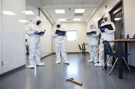 Forensics Crime Scene Facility Forensic Science Trent University