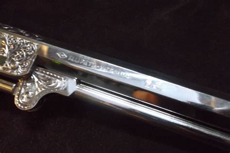Flli Pietta Black Powder Revolver 44 Stainless Engraved Faux Ivory