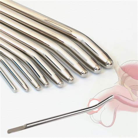Onundon Dilator Urethra Stainless Steel Dilator Men Masturbation Catheter Urethra Probes