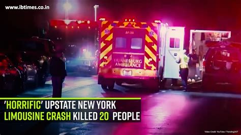 horrific upstate new york limousine crash killed 20 people youtube