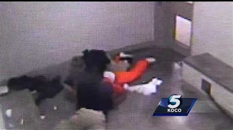 video released of incident before caddo county inmate s death