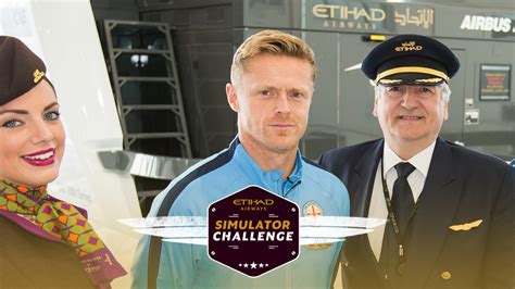 Damien Duff Melbourne City Fc Simulator Challenge Etihad Airways