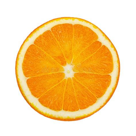 Whole Orange Fruit And Slices Isolated On White Background Stock Photo