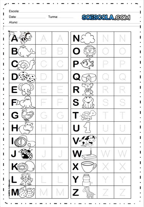 Alfabeto Para Imprimir E Brincar Atividades Ensino Medio Alfabeto Images
